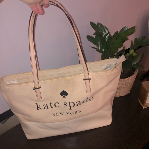 Kate Spade Canvas Tote - Picture 1 of 5